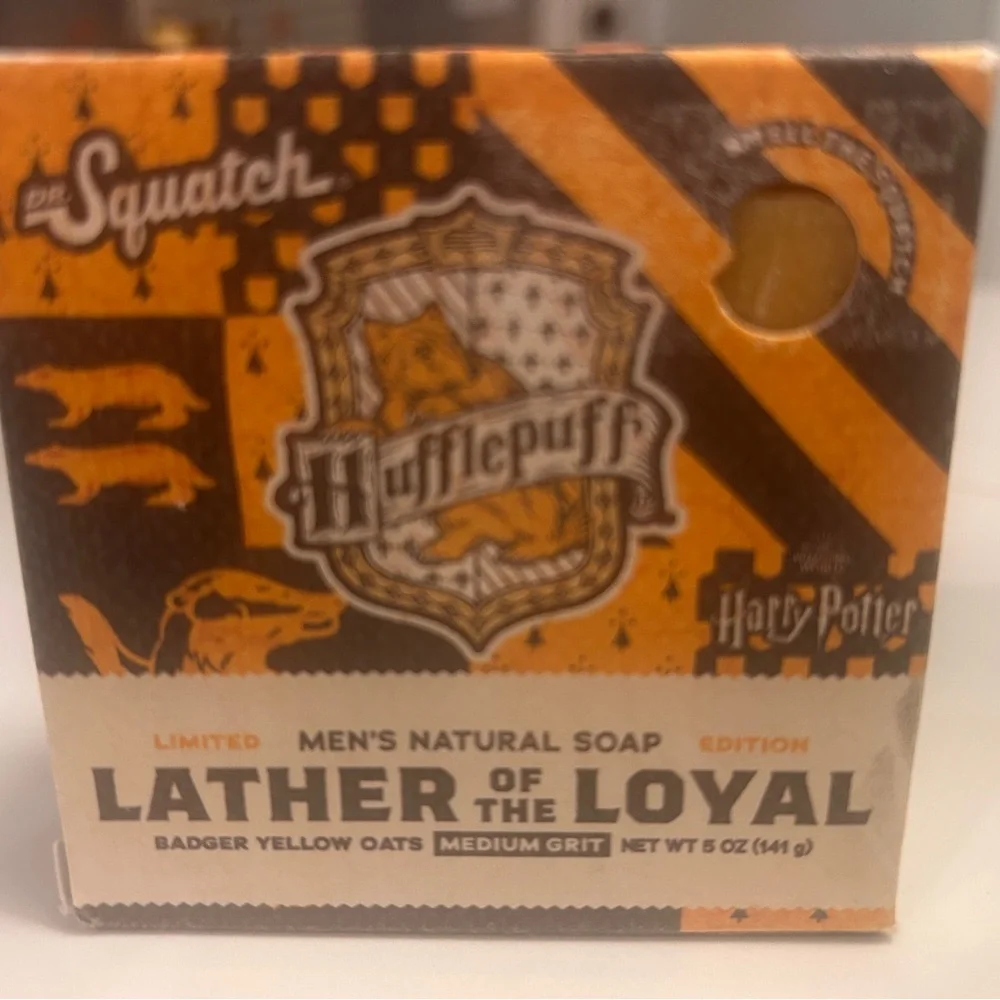 Dr. Squatch Hufflepuff Lather Of The Loyal Men's Natural Soap
